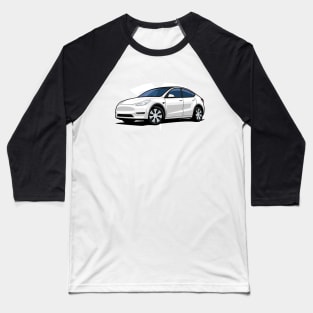 Model Y electric car white Baseball T-Shirt